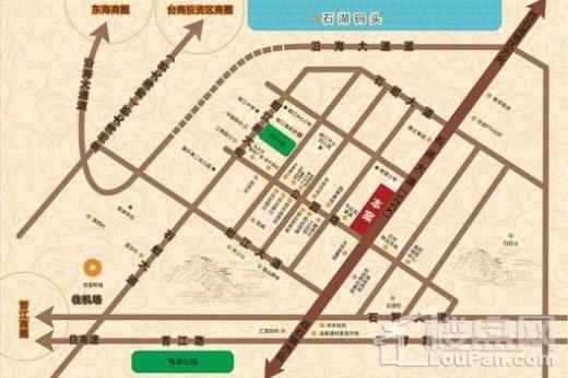 物华天城交通图