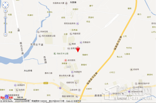 隆盛御湖湾交通图