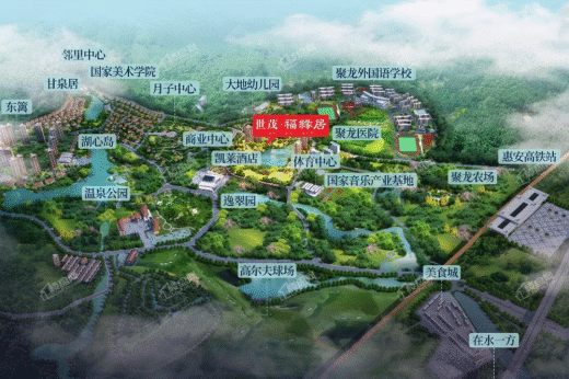 聚龙福缘居效果图