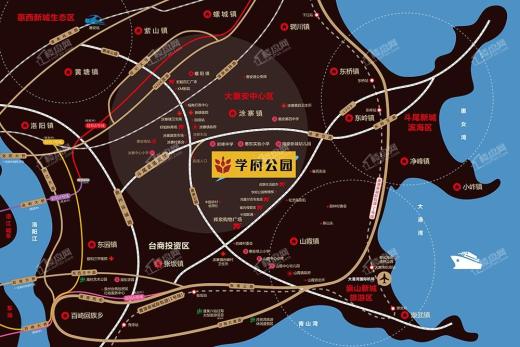 学府公园翰林府位置图