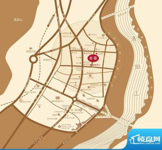 中源领第交通图